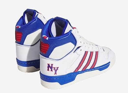 ADIDAS Originals Men's Conductor HI Shoes, White | Royal (US